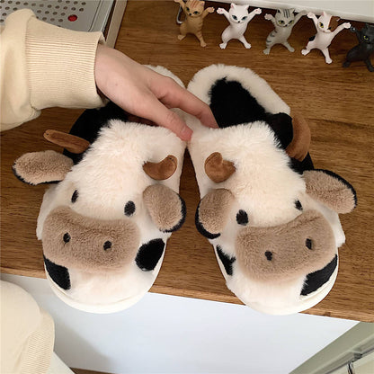 Cute Cow Animal Slippers (Indoor)