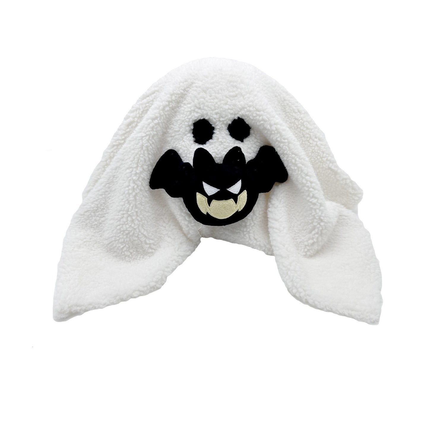 Ghost With Pumpkin Pillow Halloween Plush