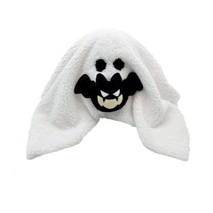 Ghost With Pumpkin Pillow Halloween Plush