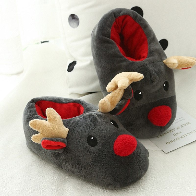 Reindeer Soft Slippers