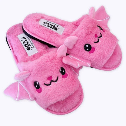 Cute Bat Slippers Halloween