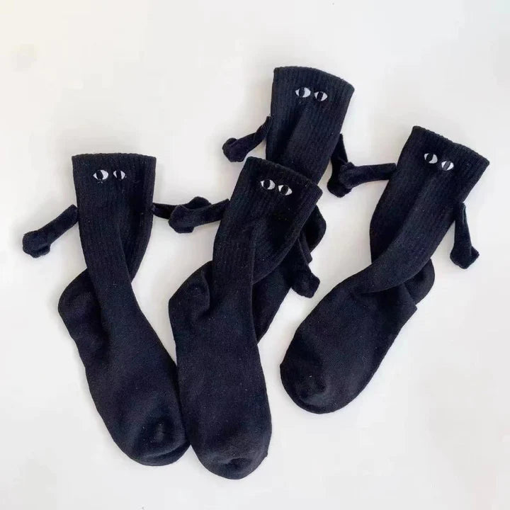 Cartoon Eyes Couple Socks